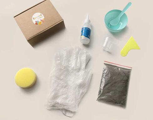 لانياني مجموعة ادوات فسيفساء اساسية من 8 قطع للحرف اليدوية والبلاط والفسيفساء، مجموعة ادوات اساسية من لوازم الزجاج الملون in Kuwait