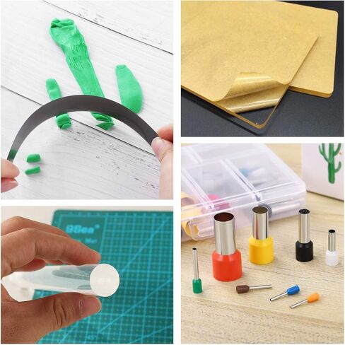 45 قطعة بوليمر الطين عدة الاكريليك بوليمر كلاي الاسطوانية شفرة القاطع مستطيل الاكريليك ورقة دعم مجلس جولة البوليمر كلاي القاطع العفن لكمة أدوات لبوليمر الطين الفخار السيراميك in Kuwait