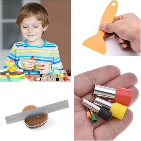 45 قطعة بوليمر الطين عدة الاكريليك بوليمر كلاي الاسطوانية شفرة القاطع مستطيل الاكريليك ورقة دعم مجلس جولة البوليمر كلاي القاطع العفن لكمة أدوات لبوليمر الطين الفخار السيراميك in Kuwait