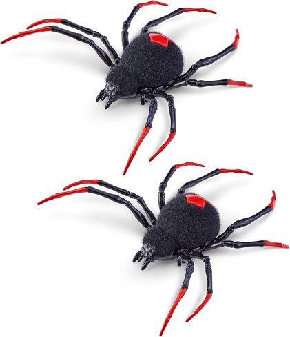 Robo Alive Crawling Spider Glow in The Dark (2 Pack) by ZURU Battery-Powered Robotic Interactive Electronic Spider Toy that Moves and Crawls, Prankst Toys for Boys, Kids, Teens in Kuwait