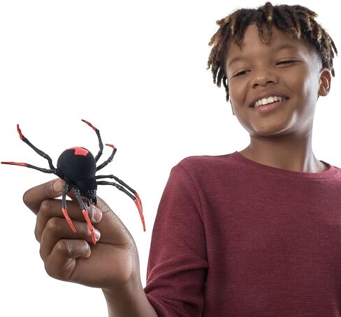 Robo Alive Crawling Spider Glow in The Dark (2 Pack) by ZURU Battery-Powered Robotic Interactive Electronic Spider Toy that Moves and Crawls, Prankst Toys for Boys, Kids, Teens in Kuwait