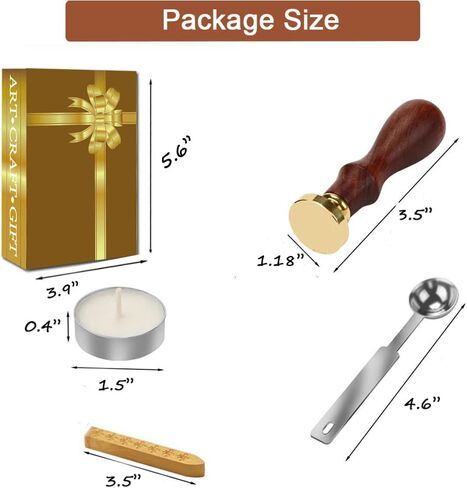 مجموعة ختم الشمع، مجموعة ختم الشمع، مجموعة صانع الطوابع الرجعية الغامضة الإبداعية، هدية رائعة لحفلة عيد الميلاد (HWT#1) in Kuwait