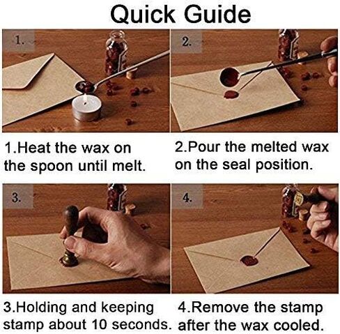 مجموعة ختم الشمع، مجموعة ختم الشمع، مجموعة صانع الطوابع الرجعية الغامضة الإبداعية، هدية رائعة لحفلة عيد الميلاد (HWT#1) in Kuwait