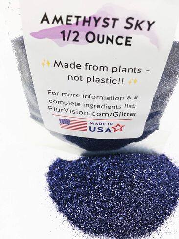 Biodegradable Glitter Made from Plant Cellulose, Earth Friendly. Perfect for Body, Cosmetics, Crafts, DIY Projects. Can be Mixed with Lotions, Gels, Oils, Face Paint (1/2 Ounce, Rose) in Saudi Arabia