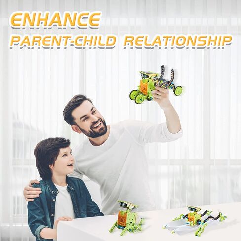 مجموعة أدوات العلوم الروبوتية التي تعمل بالطاقة الشمسية من كيدبال للأطفال من 8 و9 و10 و11 و12 سنة بنين وبنات ألعاب هندسية لبناء مجموعة روبوت خاصة بك في العلوم والتقنية والهندسة وال in Kuwait