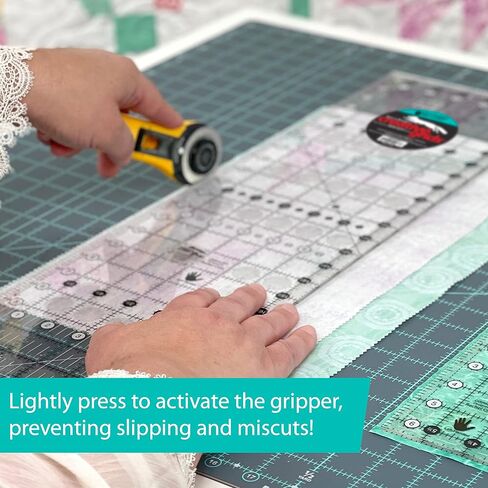 Creative Grids Left Handed Quilt Ruler 6-1/2in x 24-1/2in - CGR24LEFT in Saudi Arabia