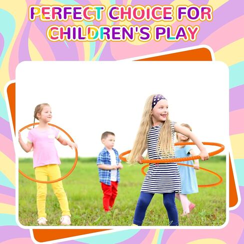 Shappy 6 Pcs Exercise Hoop Set Detachable Adjustable in Saudi Arabia