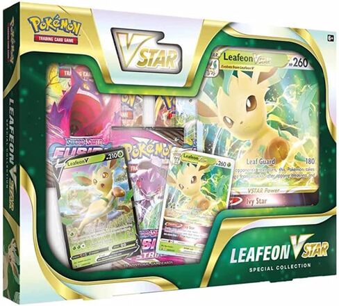 Pokemon Cards: Leafeon VSTAR Special Collection Box in Saudi Arabia