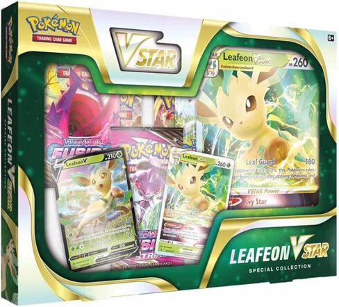 Pokemon Cards: Leafeon VSTAR Special Collection Box in Saudi Arabia