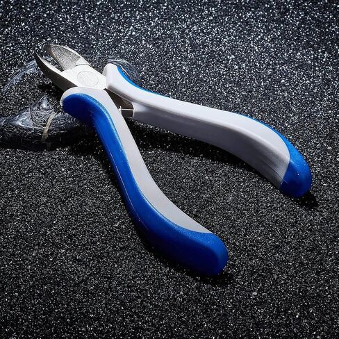 Pandahall 1 قطعة الفولاذ الكربوني المتصلب Ferronickel الجانب قطع سلاسل الذاكرة سلك القاطع مفيد كماشة قطع المجوهرات 4.52x2.28 بوصة in Kuwait