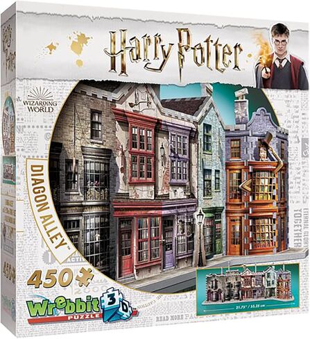 لغز Wrebbit3D Harry Potter Hogwarts Express ثلاثي الأبعاد للمراهقين والبالغين | 460 قطعة أحجية حقيقية | تقنية دعم إسفنجية فريدة من نوعها لتجميع قوي لمحبي هاري بوتر in Kuwait