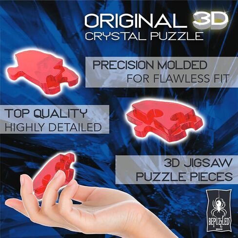 BePuzzled | Peanuts Snoopy Heart Original 3D Crystal Puzzle, Ages 12 and Up in Kuwait