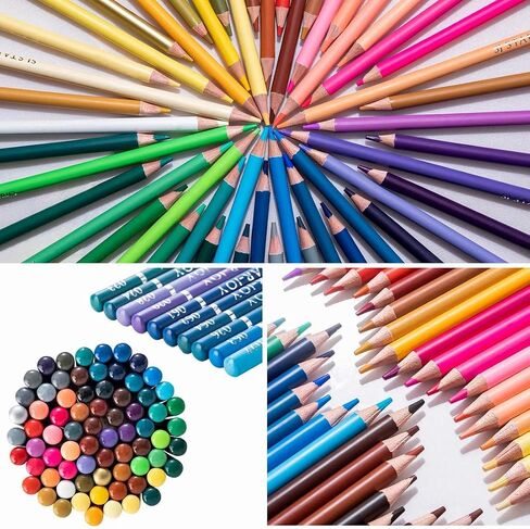 JOYSTAR Premier Colored Pencils for Adults Coloring Books, Premium Artist Pencil Set (72-Count), Handmade Canvas Wrap, Extra Accessories Included, Holiday Gift, Oil based Color Pencils in Saudi Arabia