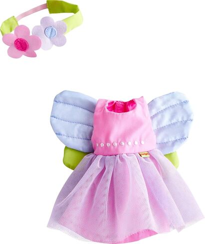 HABA Fairy Magic 2 Piece Dress Set with Headband for 12" Soft Dolls in Saudi Arabia