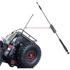 INJORA RC Antennas 2pcs RC Car Parts RC Decoration for 1:10 RC Crawler Axial SCX10 90046 TRX4 D90 D110 Tamiya CC01