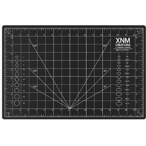 XNM Premium Self Healing Cutting Mat - 24 Inches by 36 inches - A1, 3 Layer Quality PVC Construction - Dual Sided, Imperial and Metric Grid Lines - Perfect for Cutting, Sewing, and Crafts in Saudi Arabia