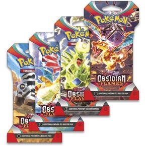 Pokemon Scarlet & Violet 3 Obsidian Flames Sleeved Booster 8 Packs in Saudi Arabia
