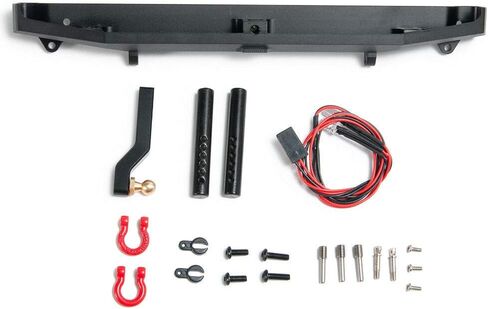 ممتص صدمات خلفي معدني بالتحكم عن بعد مع أزرار LED لبراغي TRAXXAS TRX4 المحور SCX10II 90046 in Saudi Arabia
