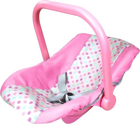 ليسي عربة اطفال بيبي دول مع مقعد سيارة واكسسوارات، متعددة الالوان in Kuwait