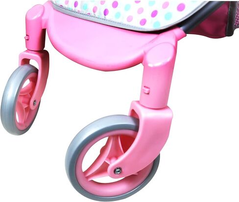 ليسي عربة اطفال بيبي دول مع مقعد سيارة واكسسوارات، متعددة الالوان in Kuwait