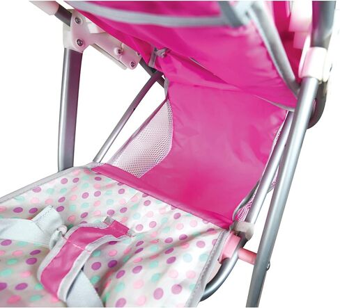 ليسي عربة اطفال بيبي دول مع مقعد سيارة واكسسوارات، متعددة الالوان in Kuwait