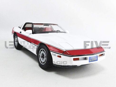 Greenlight 13532 1: 18 The A-Team (1983-87 TV Series) - 1984 Chevrolet Corvette C4 - New Tooling Parts, Multicolor in Saudi Arabia