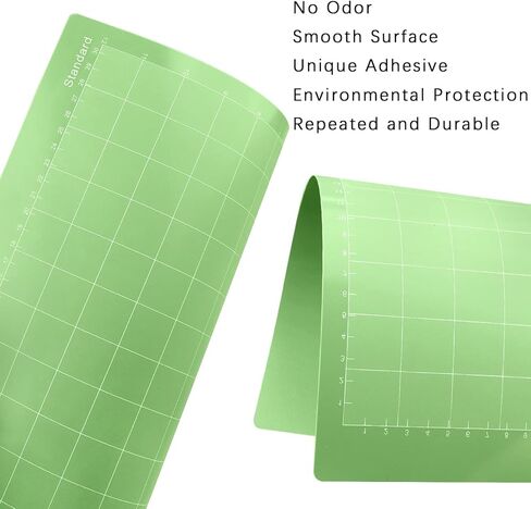 Gwybkq Cutting Mat for Cricut Maker 3/Maker/Explore 3/Air 2/Air/One 8 Pack 12x12 Cut Pads Replacement Accessories Adhesive Sticky Green Cricket Standard Card in Kuwait