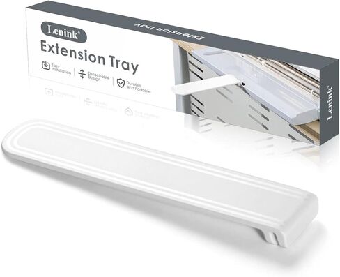 موسع صينية تمديد لينينك متوافق مع صانع Cricut 1/3، شماعة حامل موسع حصيرة القطع مقاس 12 بوصة × 24 بوصة و12 بوصة × 12 بوصة باللون الأبيض in Kuwait