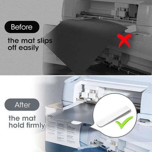 موسع صينية تمديد لينينك متوافق مع صانع Cricut 1/3، شماعة حامل موسع حصيرة القطع مقاس 12 بوصة × 24 بوصة و12 بوصة × 12 بوصة باللون الأبيض in Kuwait