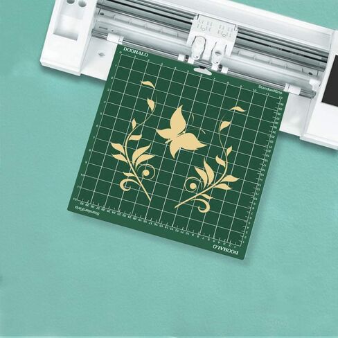 DOOHALO Cutting Mat for Silhouette Cameo 4 Cutting Machine Lightgrip Cutting Mat 12 X 12 inch 3 Pack Replacement Adhesive Mats for Silhouette Cut in Kuwait