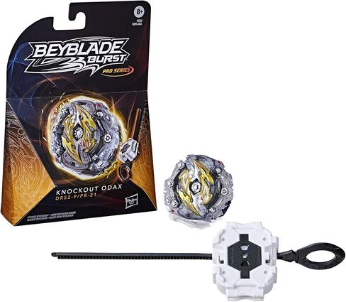 Beyblade Burst Pro Series Knockout Odax Spinning Top Starter Pack - Stamina Type Battling Game Top with Launcher Toy in Kuwait