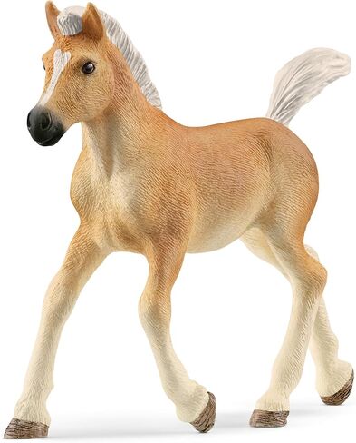 Schleich Horse Club Realistic Haflinger Foal Horse Figurine - Detailed Horse Toy, Durable for Education and Imaginative Play for Girls and Boys, Gift for Kids Ages 5+ in Saudi Arabia