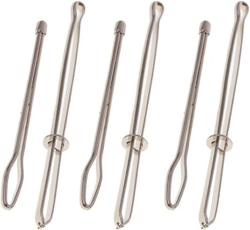 RMISODO 6 Pieces Easy Pull Bodkin Needle Threader Tweezer Metal Bodkin Ribbon Weaving Tool for Elastic Threading Sewing Machine in Kuwait