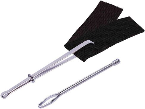 RMISODO 6 Pieces Easy Pull Bodkin Needle Threader Tweezer Metal Bodkin Ribbon Weaving Tool for Elastic Threading Sewing Machine in Kuwait