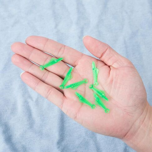 PAGOW Sewing Needle Inserters, Fish Type Needle Threaders for Hand Sewing, Quick Sewing Threader Needle DIY Tool for Small Eyes, Embroidery Floss, Sewing Plastic Wire Loop (1 1/4 Inch) 30 PCS in Kuwait