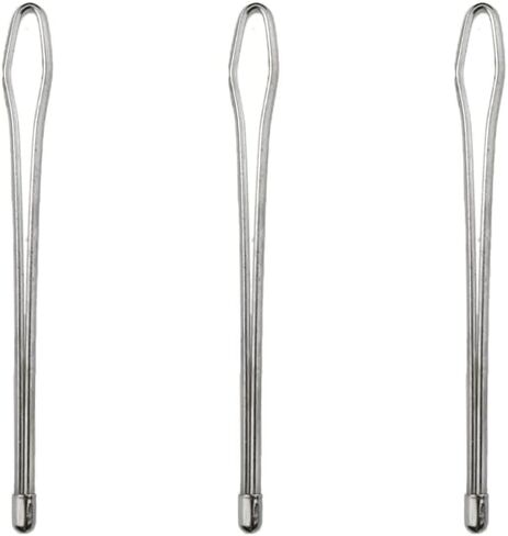 HAHIYO 3Pcs 10.5inches Stainless Steel Drawstring Threader Sewing Loop Turner Hook with Latch Sewing Needle Inserter Threader Needle for Drawstring Replacement DIY Tool in Hoody Jacket Swim Trunk Pant in Kuwait