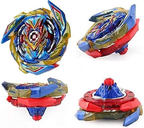4 Piece Gyros Battle Set Battling Burst Tops with Stickers, Kids Boys Christmas Birthday Party Gift Idea in Kuwait