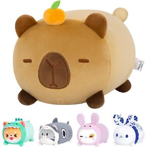 Mewaii Black Cat Plush Kawaii Plushies, Ultra-Soft Feel, 8 in in Saudi Arabia