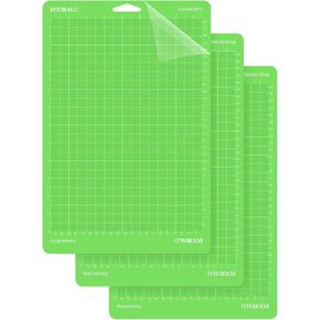 DOOHALO Cutting Mat for Cricut Joy Xtra 3 Pack Replacement Variety Standard Grip Light Grip Strong Grip Adhesive Cut Mats