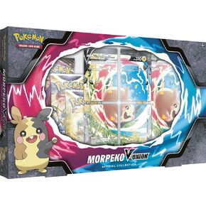Pokemon Morpeko V-Union Special Collection Box: Includes 4 Booster Packs + Jumbo Promo! in Saudi Arabia