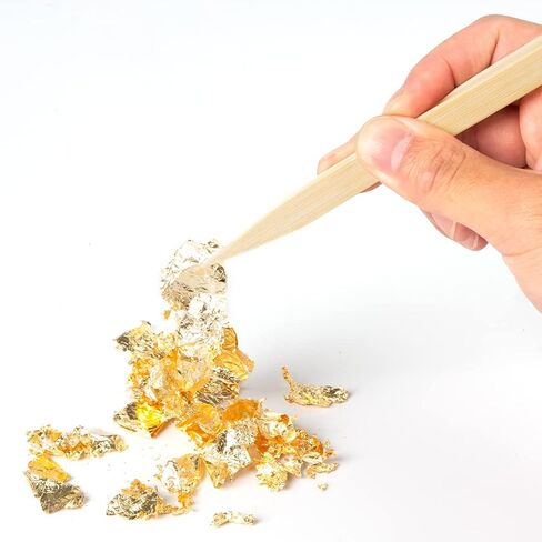 Gilding Brush, Goat Hair Brush, Leaf Sweeper, Paint Brush for Edible Gold Leaf, Gold Flakes, Gold Leaf Sheets (Type2 &Type7 in Kuwait