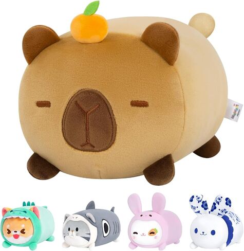 Mewaii Black Cat Plush Kawaii Plushies, Ultra-Soft Feel, 8 in in Kuwait
