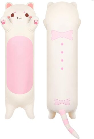 achwishap خنزير أفخم وسادة 19.6"، خنزير وردي محشوة الحيوان، وسادة قطيفة جميلة، لطيف خنزير النوم المعانقة الجسم الوسائد، وسادة الحبيبة لعبة هدية في عيد ميلاد أو عيد الميلاد للأطفال والفتيان والفتيات in Kuwait