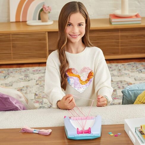 Make It Real: Friendship Bracelet Maker, Make up to 20 Bracelets, 100 Different Pieces to Choose from, for Ages 8 and up in Saudi Arabia