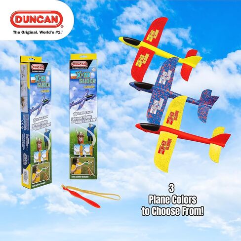 Duncan X-19 Glider with Reversible Wings- Yellow with Red Wings in Kuwait