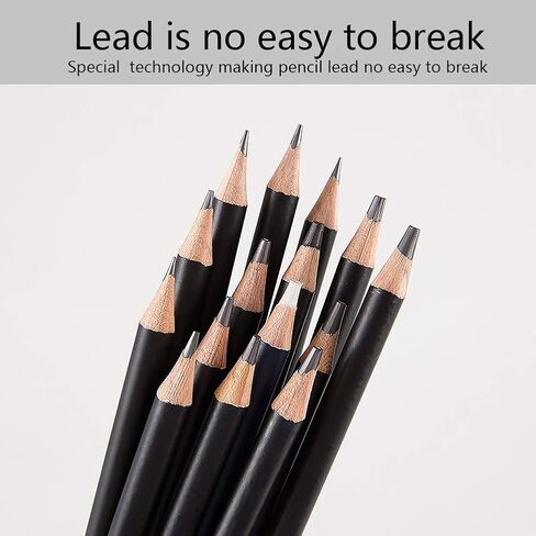 نيوني مجموعة اقلام رسم، تغليف صندوق معدني، بما في ذلك اقلام الجرافيت واقلام الفحم وجذوع المزج وغيرها من ادوات الرسم (مجموعة مكونة من 29 قطعة). in Kuwait