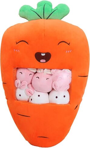 REFAHB Cute Throw Pillow Stuffed Avocado Toys Removable Fluffy Creative Gifts for Teens Girls Kids in Kuwait