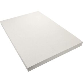 جيرتك لوح عازل من الياف السيراميك (2300 فهرنهايت) (23.6 انش × 12 انش × 1 انش)، لوح عازل مقاوم للحريق لمواقد الخشب وافران البيتزا والتشكيل والافران والمواقد - عبوة من قطعة واحدة in Kuwait