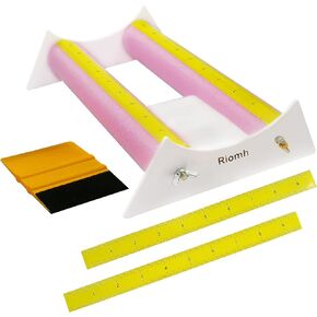 Cup Cradle for Tumbler with an Adjustment Pad and a Felt Edge Squeegee, Vinyl Holder with Foam Measurements for Crafting Decals on Cups and Bottles in Kuwait