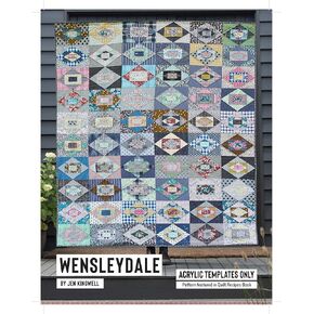 مجموعة قوالب الأكريليك Jen Kingwell - Wensleydale (للاستخدام مع النمط الموجود في كتاب وصفات اللحاف الخاص بـ Jen Kingwell) in Kuwait